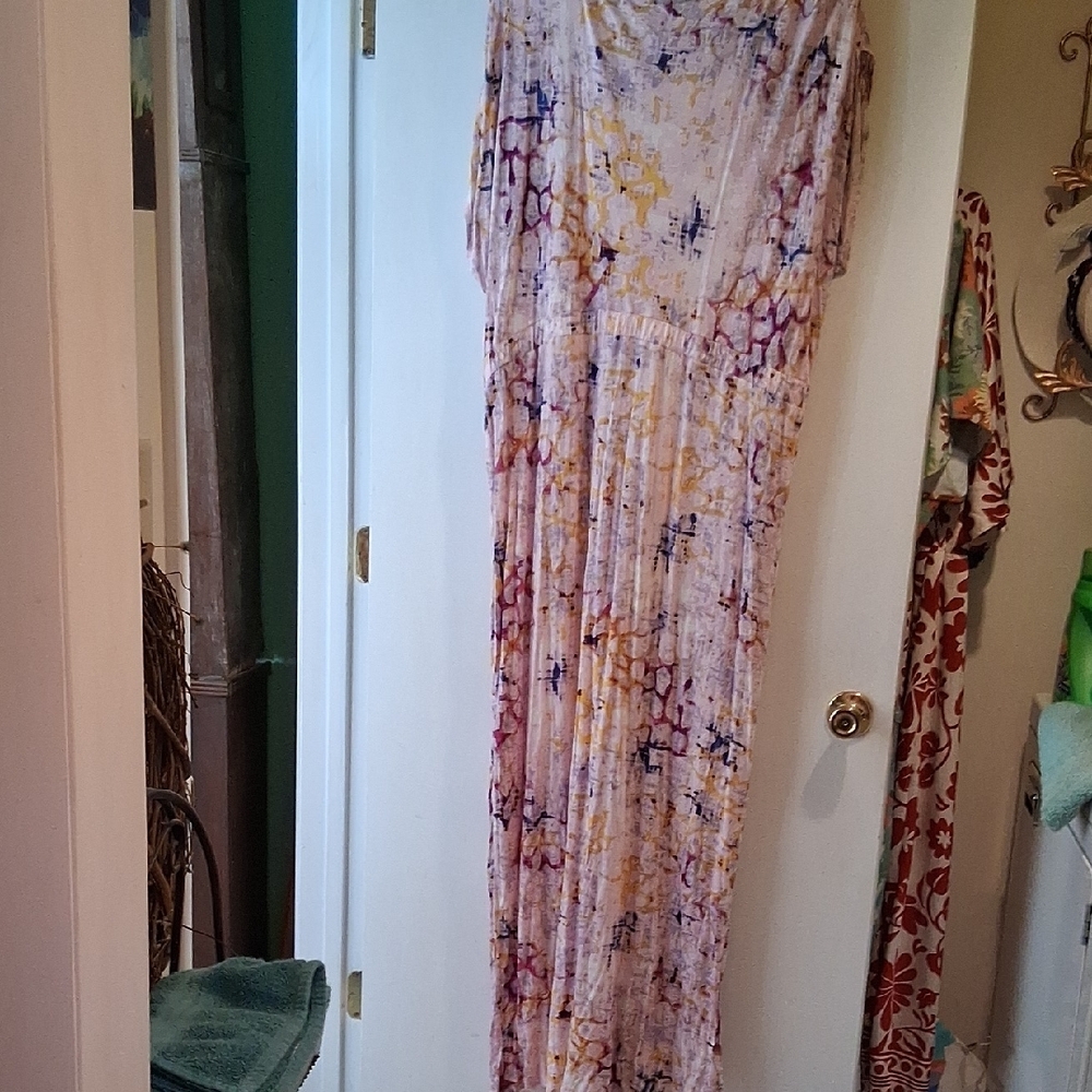 Nine West Multicolor Maxi Dress - Picture 5 of 6
